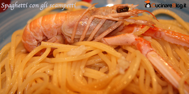 Spaghetti con scampetti light