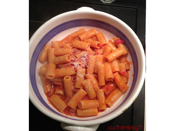 Amatriciana con pecorino